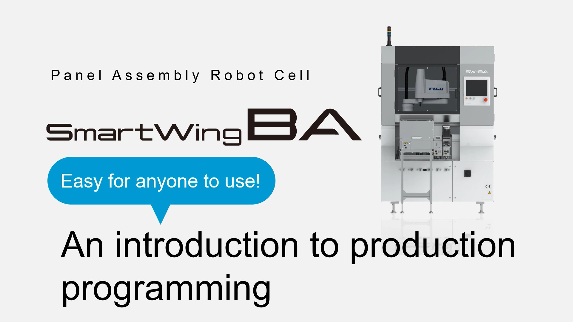 An SW-BA production programming video is now available